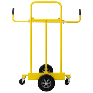 Steel Panel Cart,Drywall Sheet Cart & Panel Dolly 750Lbs Panel Service Cart Yellow Steel