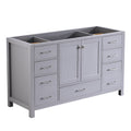 Bathroom Vanity Base Cabinet Only, Single Bath Vanity In Gray, Bathroom Storage With Soft Close Doors And Drawers Gray Plywood