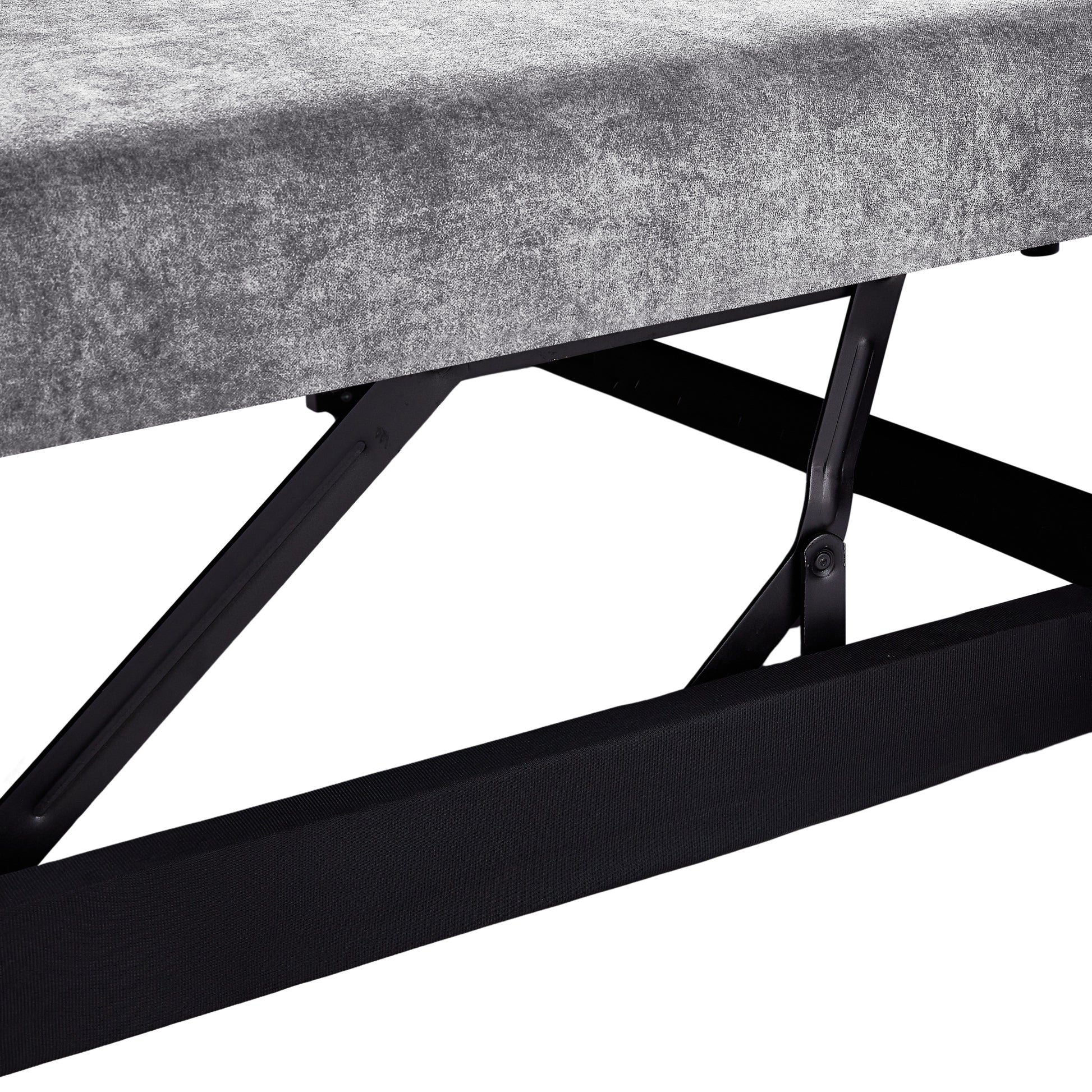 55.1" Pull Out Sleep Sofa Bed Loveseats Sofa Couch With Adjsutable Backrest, Storage Pockets, 2 Soft Pillows, Usb Ports For Living Room, Bedroom, Apartment, Office,Grey Old Sku Wf307821Aae Grey Foam Microfiber