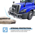Deer Guard For Freightliner Cascadia 2008 2017 With Brackets Stainless Steel Chrome Stainless Steel