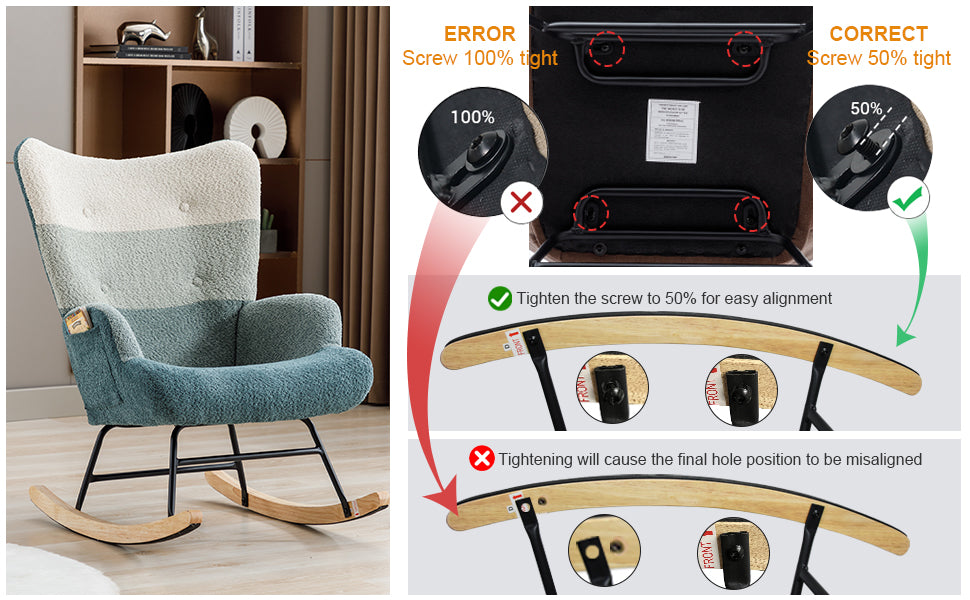 Modern Patchwork Accent Chair With Solid Wood Armrest And Feet, Mid Century Modern Accent Sofa, Fabric Sofa Chair For Living Room Bedroom Studio, Comfy Side Armchair For Bed, Green Dark Green Green Dark Green Foam Teddy