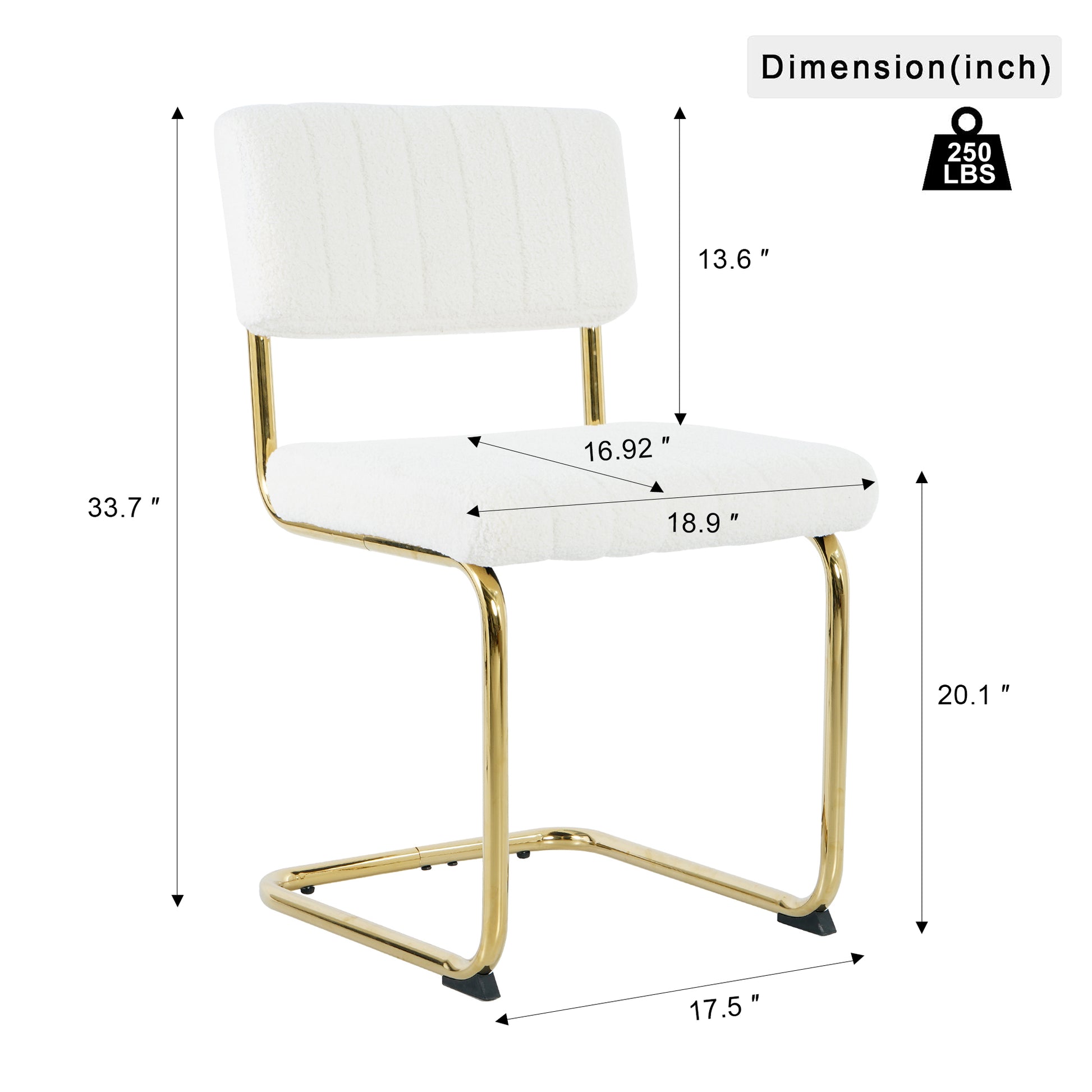 Modern Simple Table And Chair Set, One Table And Four Chairs. Transparent Tempered Glass Top, Gold Plated Legs. Gold Plated Metal Chair Legs Set Of 5 White Gold Dining Room Rectangular Kitchen &