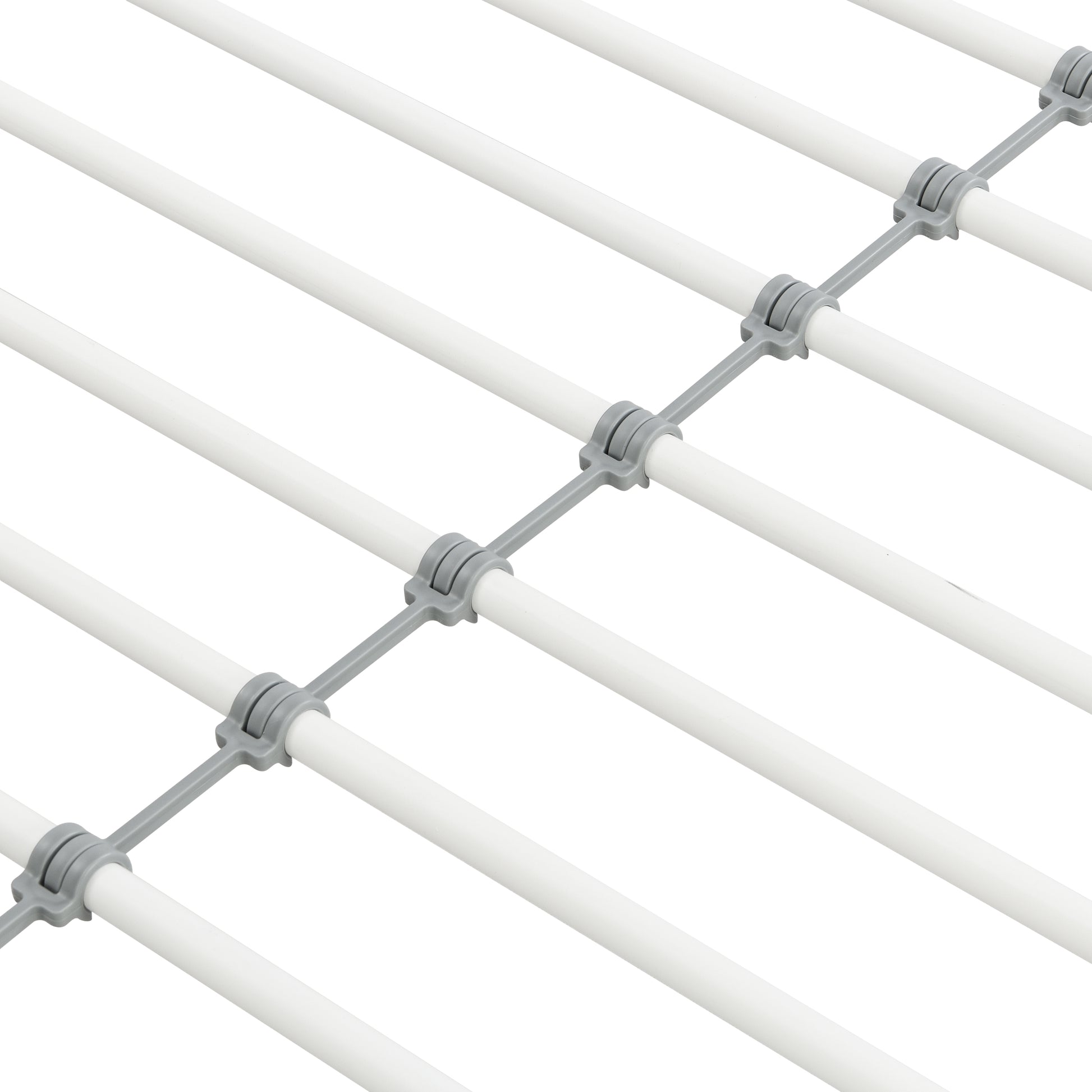 Metal Bunk Bed White White Metal