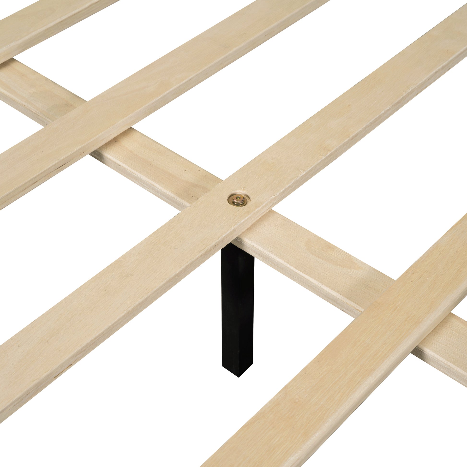 Queen Size Velvet Platform Bed With Thick Fabric, Stylish Stripe Decorated Bedboard And Elegant Metal Bed Leg, Beige Beige Velvet