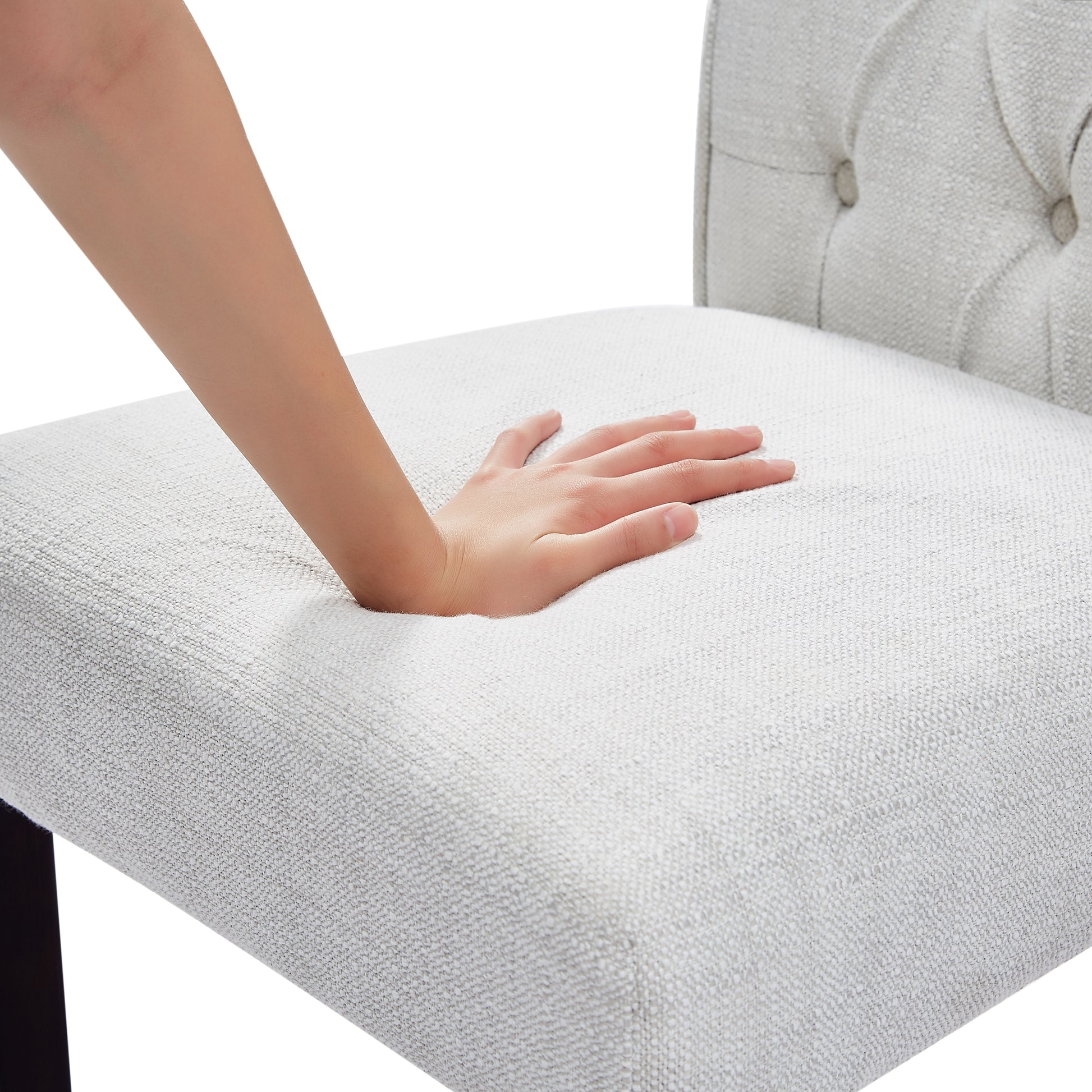 Modern Dining Table, Rectangular Wood Dining Table ,Kitchen Table,Ideal For Kitchen Dining Room, Cappuccino Table Legs Natural Brown Dining Room Square Solid Wood Mdf