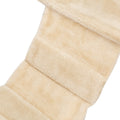 5 Pcs Wall Mounted Cat Climber Set, Floating Cat Shelves And Perches, Cat Activity Tree With Scratching Posts, Modern Cat Furniture, Beige Beige Particle Board