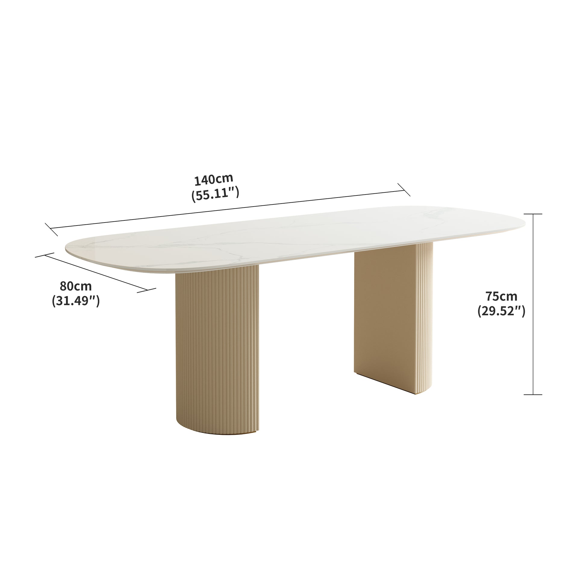 Furniture Dining Furniture Dining Tables Suitable For Families Restaurants Practical And Aesthetiy Pleasing White Carbon Steel