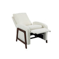 Coolmore Recliner Chair Adjustable Home Theater Single Fabric Recliner Sofa Furniture With Thick Seat Cushion And Backrest Modern Living Room Recliners Beige Boucle