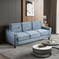 Couch Comfortable Sectional Couches And Sofas For Living Room Bedroom Office Small Space Gray Velvet 3 Seat