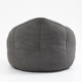 Bedding Bean Bag Sofa Chair High Pressure Foam Bean Bag Chair Adult Material With Padded Foam Padding Compressed Bean Bag With Footrest Grey Microfiber