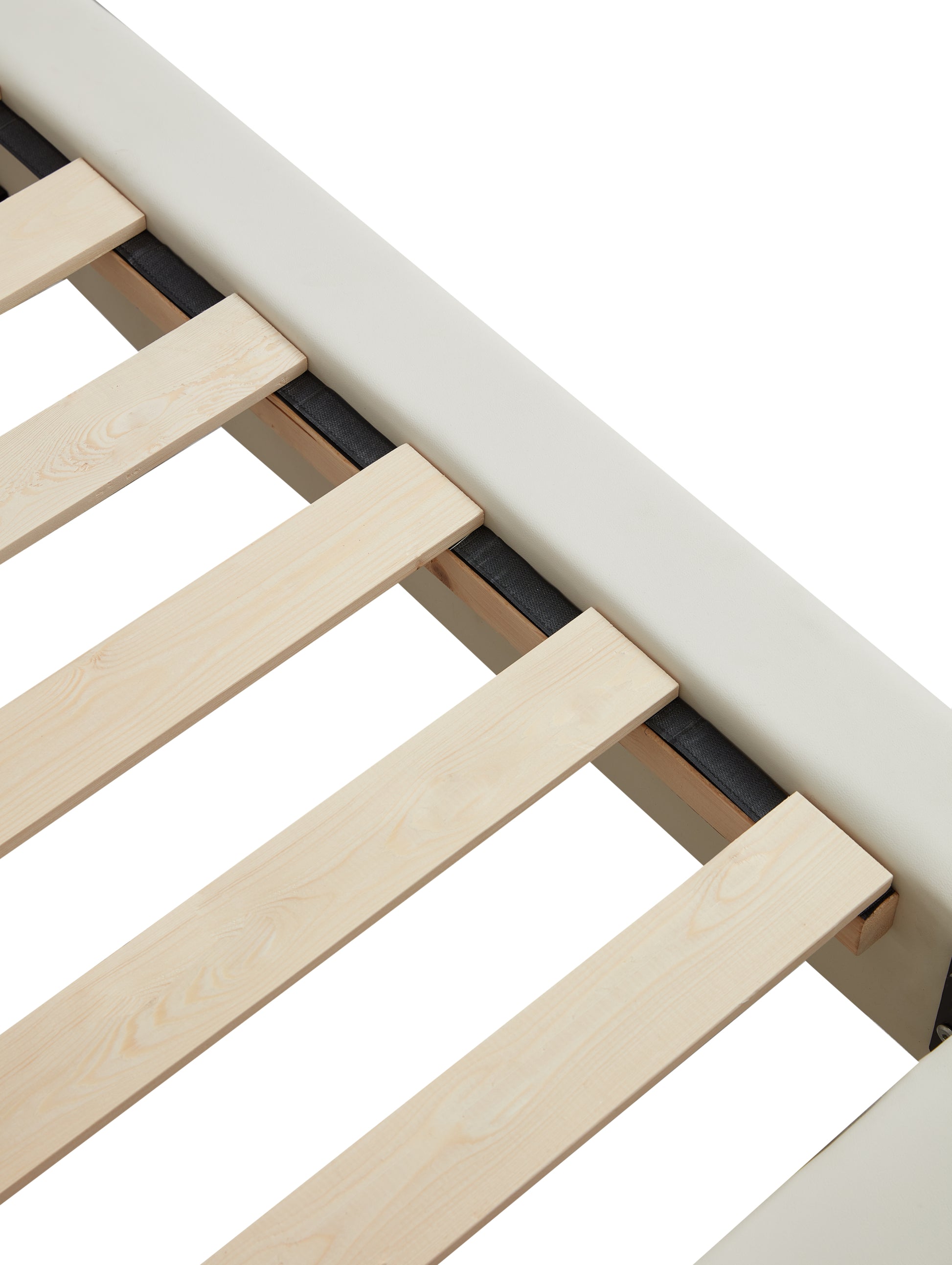 Queen Size Upholstered Platform Bed With Sensor Light And Ergonomic Design Backrests, White White Upholstered