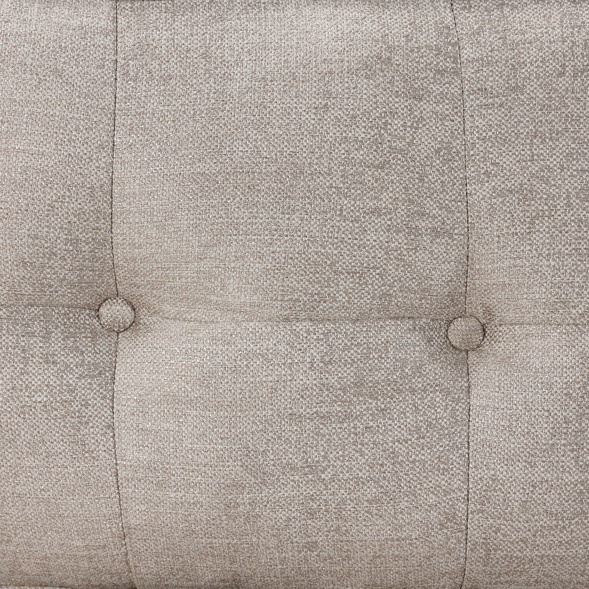 3 Piece Living Room Set Beige Linen