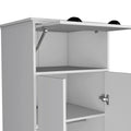 Armoire Dumas, Bedroom, White White Particle Board Particle Board