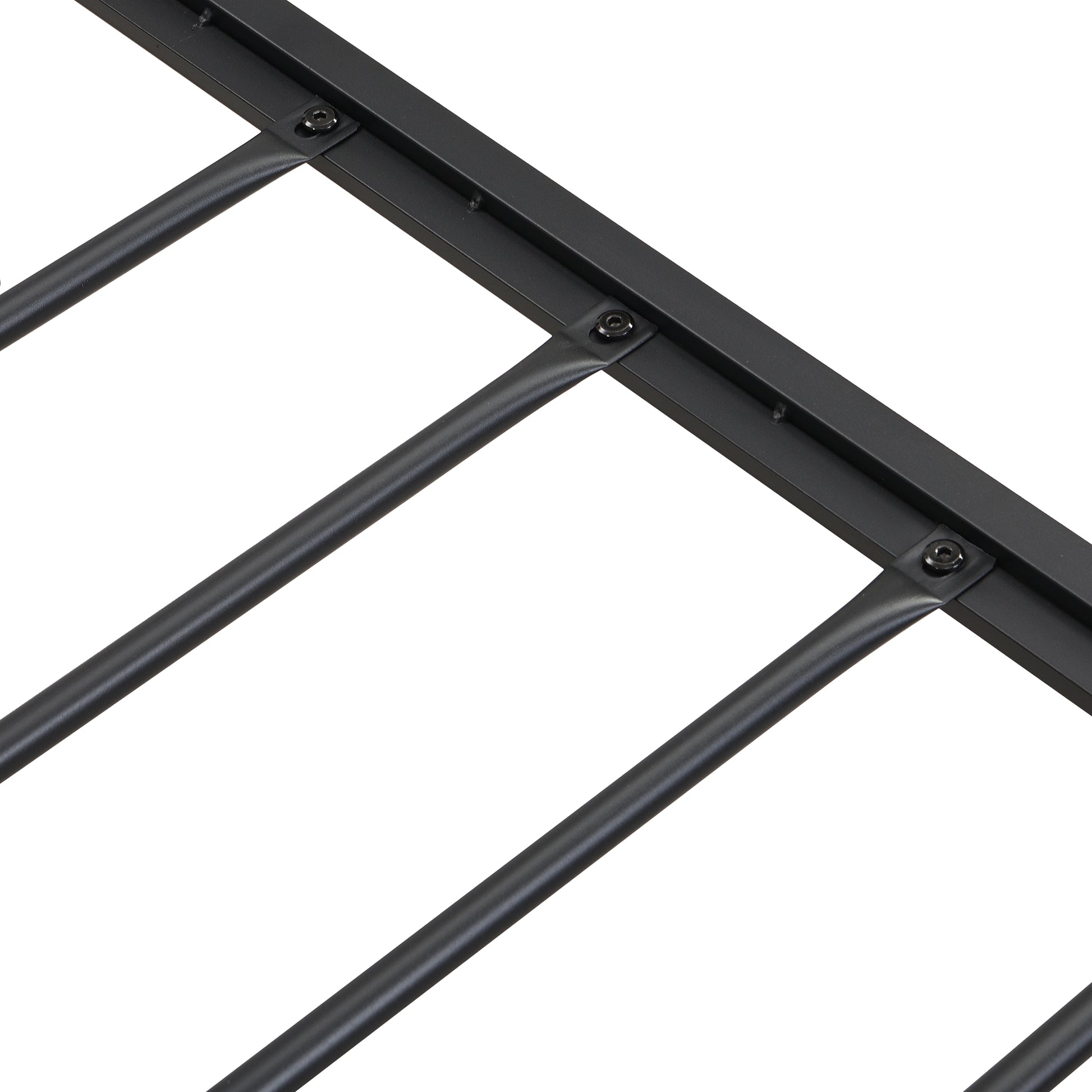 Full Size Metal Platform Bed Frame With Upholstery Storage Function Headboardand Usb Liner And Footboardno Box Spring Needed, Large Under Bed Storage, Easy Assemble Beige Black Metal & Wood