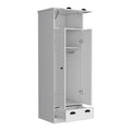 Armoire Dumas, Bedroom, White White Particle Board Particle Board