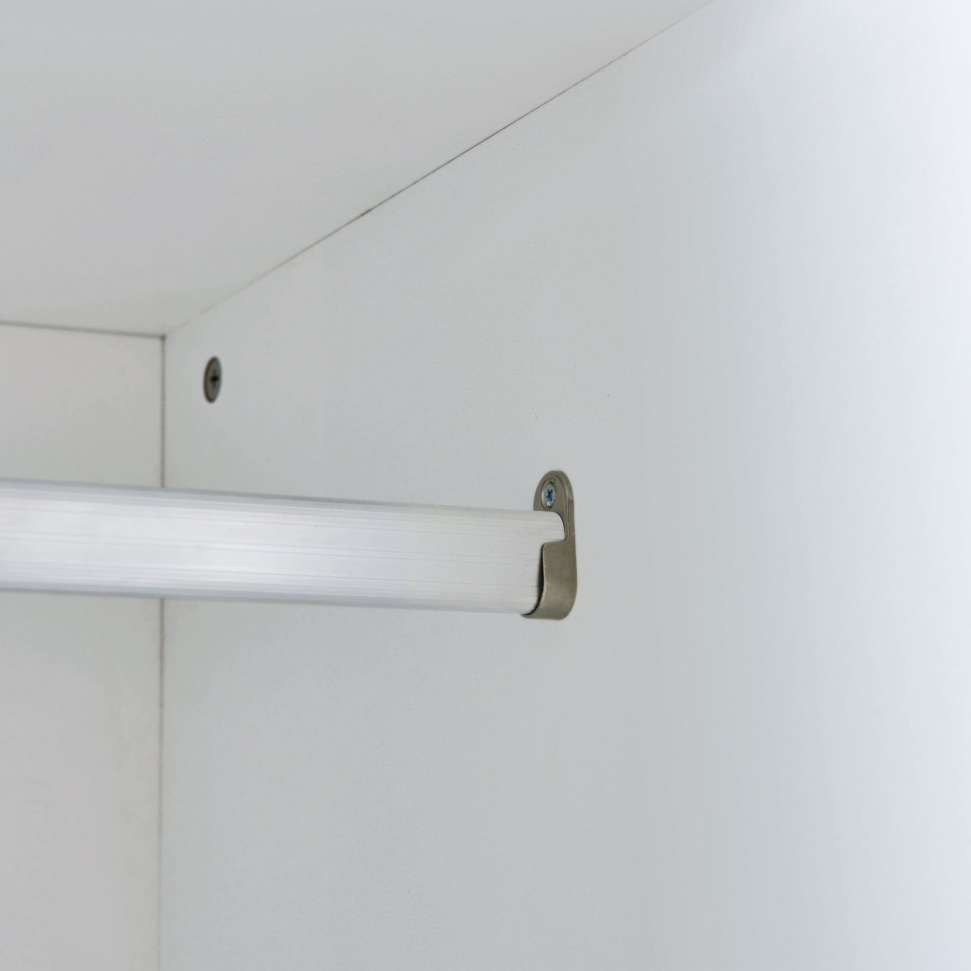 Twin Size Murphy Bed With Open Shelves And Storage Drawers,Built In Wardrobe And Table, White Twin White Solid Wood Mdf