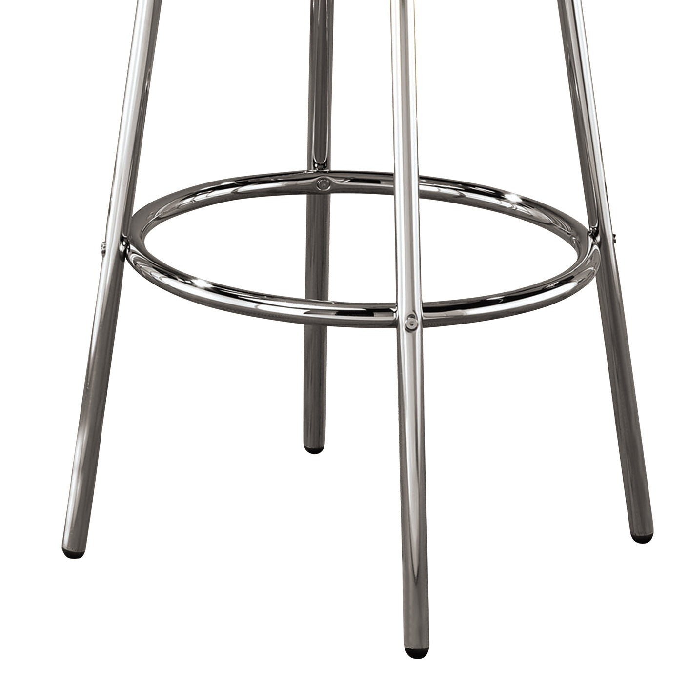 Black And Chrome Round Bar Table Black Dining Room Contemporary,Modern Round Kitchen & Dining Tables Wood