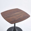 Special Dining Table,Mdf Dining Tablekitchen Table,Black And Walnut,Exective Desk Matte Black Mdf