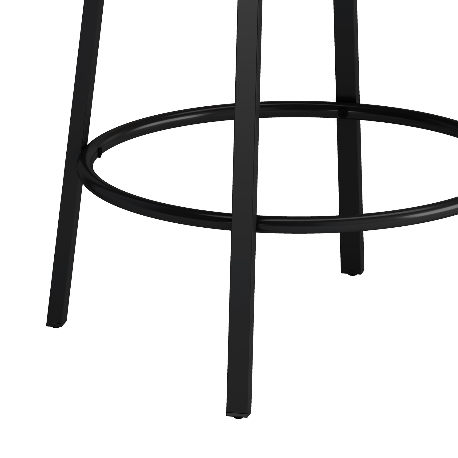 3 Drawer Long Dining Table Set With Power Outlets, Bar Kitchen Table Set With Circular Pu Stools, Easy Assemble, Brown Gray Table Black Stool Upholstered Chair Wood Black Metal Dining Table With Chair Mdf Metal
