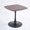 Special Dining Table,Mdf Dining Tablekitchen Table,Black And Walnut,Exective Desk Matte Black Mdf