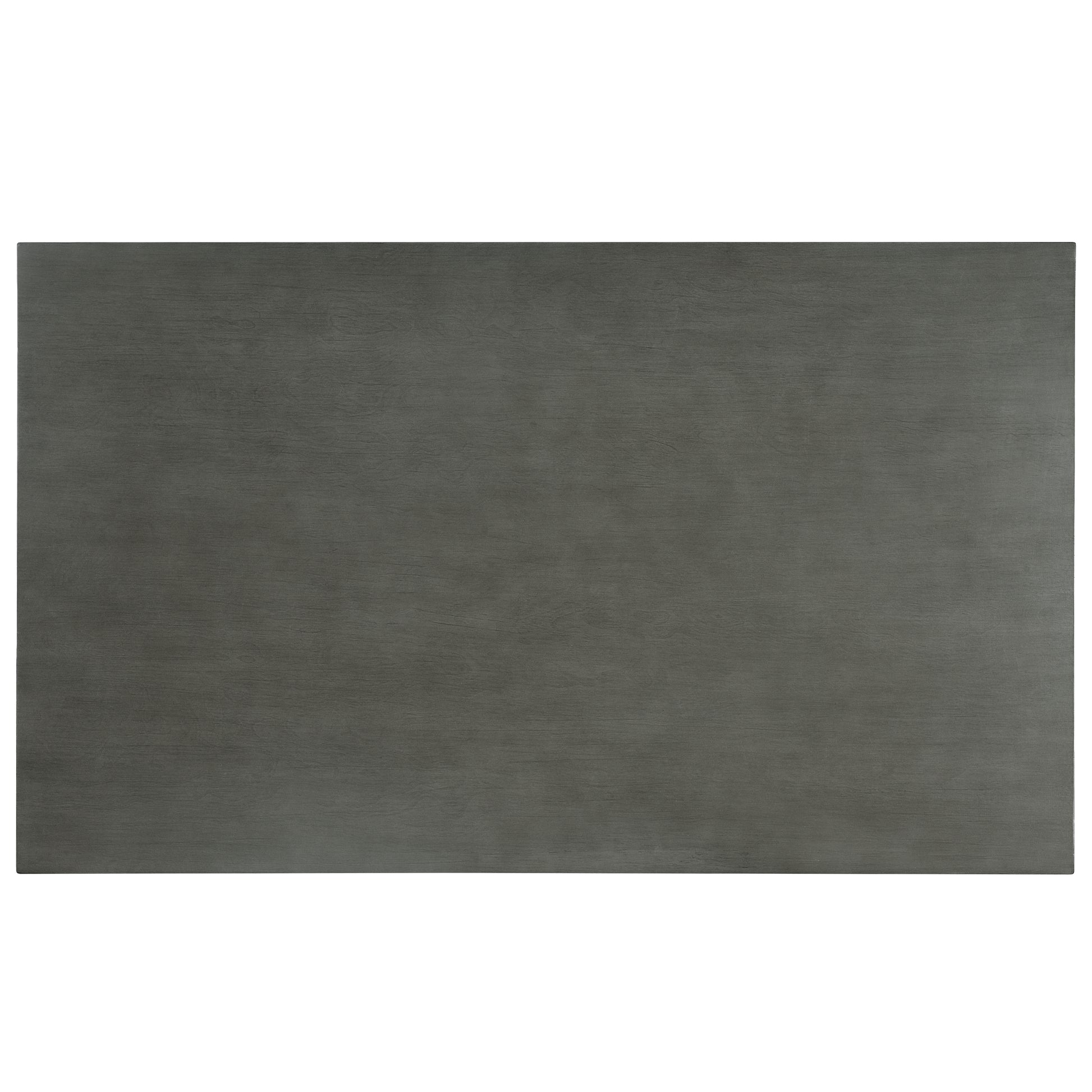 7 Piece Dining Table With 4 Trestle Base And 6 Upholstered Chairs With Slightly Curve And Ergonomic Seat Back Gray Upholstered Chair Wood Gray Seats 6 Wood Dining Room Distressed Finish American Design,Antique Trestle Rectangular Dining Table With Chair