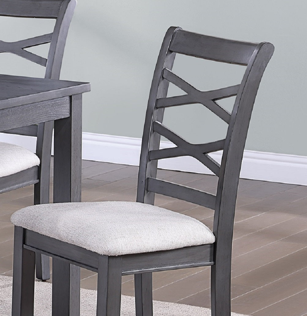 Dining Room Furniture Modern 6Pcs Set Dining Table 4X Side Chairs And A Bench Rubberwood Unique Design Back Chair Wooden Top Gray Wood Dining Room Bench Seating Birch Rectangular Dining Table With Chair And Bench Wood Wood Grey Mix Seats 6 60 Inches