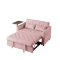 Pink Velvet Sofa Bed Pink Velvet Wood Tufted Back Foam Velvet 2 Seat