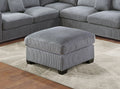 L Sectional Sofa Corduroy Fog Color Laf And Raf Loveseats Corner Wedge Ottoman 4Pcs Sectional Set Couch Living Room Furniture Fog Primary Living Space Contemporary,Modern,Transitional L Shaped