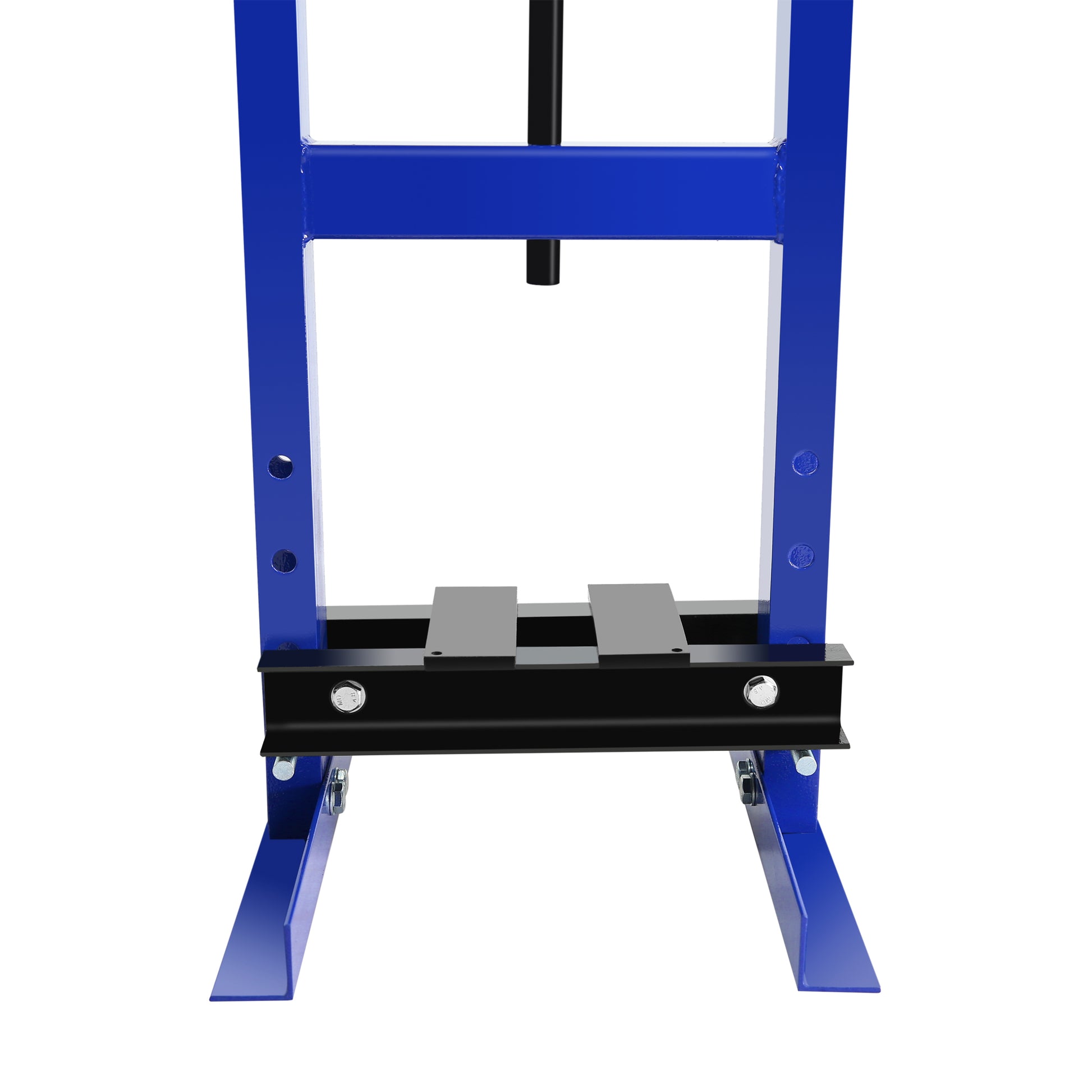 Steel H Frame Hydraulic Garage Shop Floor Press With Stamping Plates, With Pressure Gauge,6 Ton Capacity, Blue Blue Steel