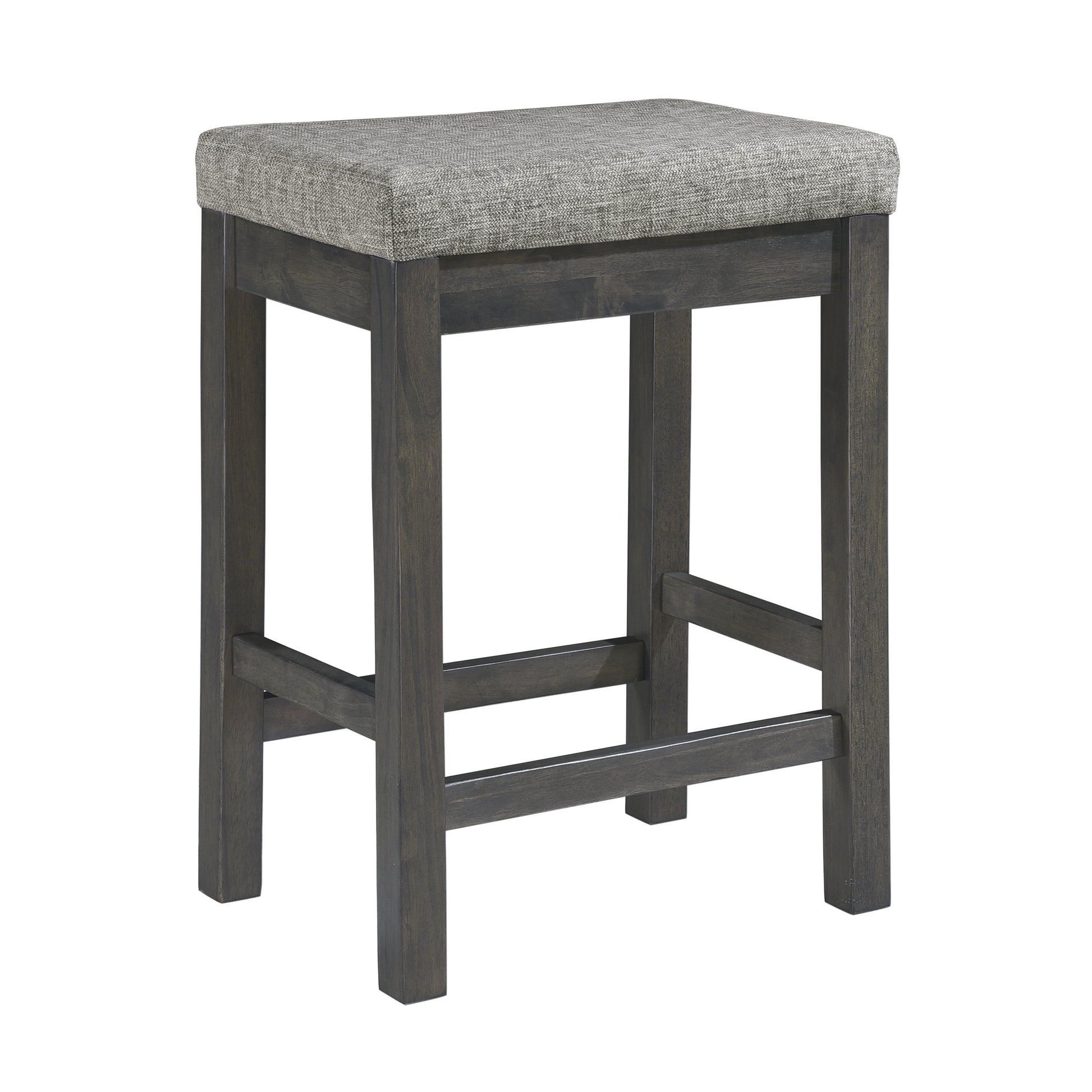 4Pc Counter Height Dining Set Gray Finish Counter Height Table W Drawer Built In Usb Ports Power Outlets And 3 Stools Casual Dining Furniture Wood Wood Gray Wood Dining Room Casual,Transitional Rectangular Dining Table With Chair Wood