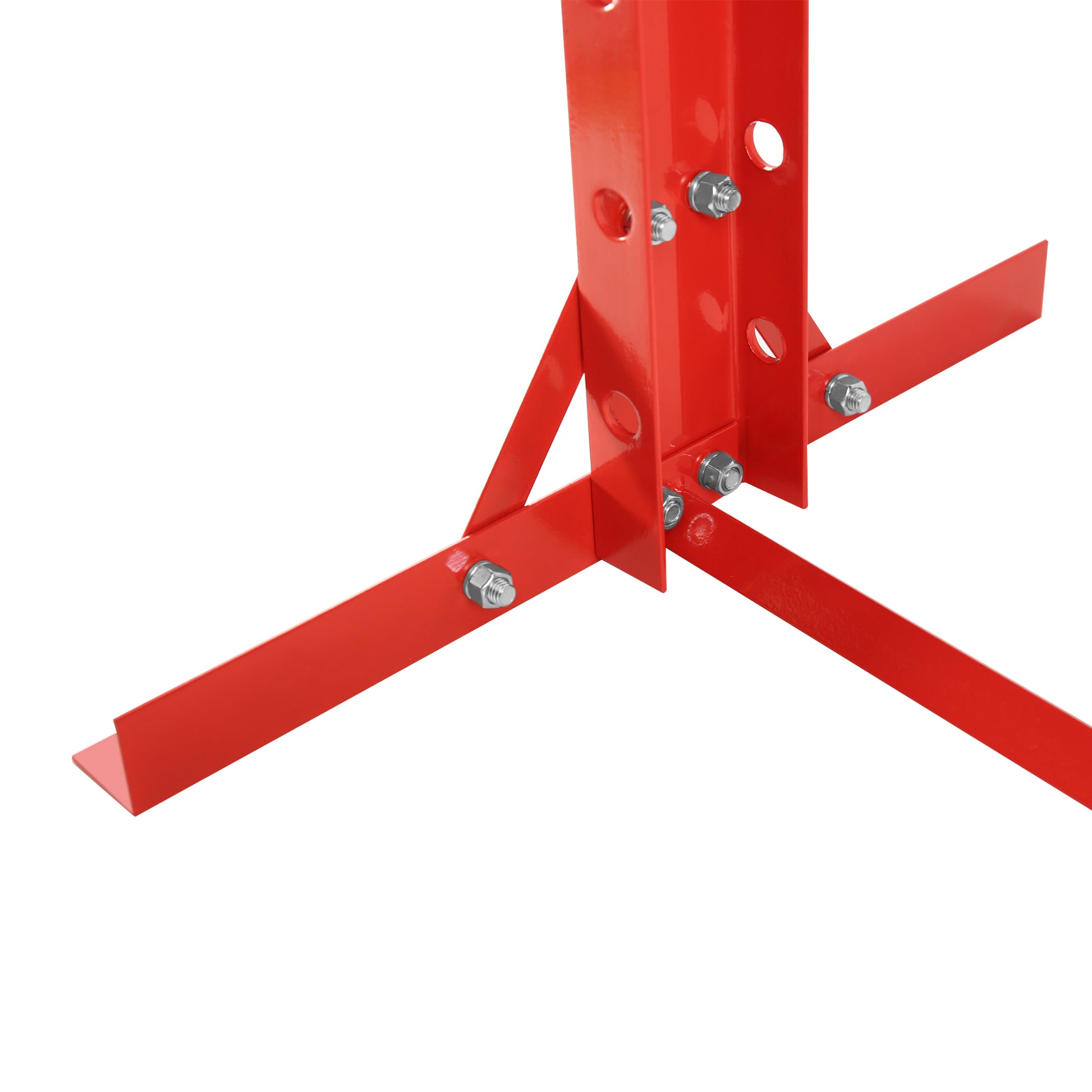 20 Ton Hydraulic Shop Floor Press, Steel H Frame Shop Press,Adjustable Working Table, Floor Stand Jack For Gears And Bearings,Red Red Steel