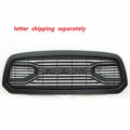 Grille For 2013 2014 2015 2016 2017 2018 Dodge Ram 1500 Grill Big Horn Style With Letters Matte Black Matt Black Abs Abs