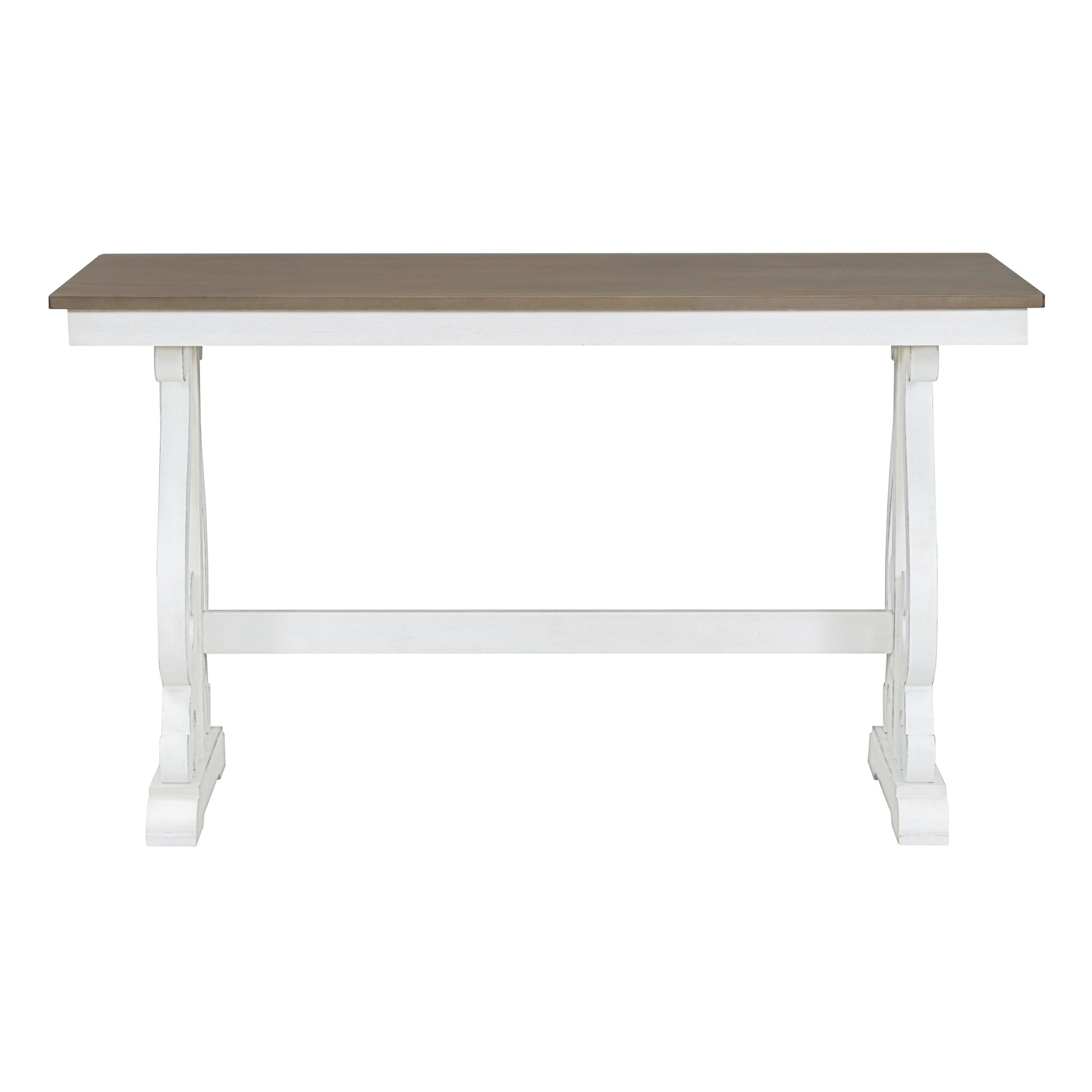 5 Piece Retro Dining Set, Rectangular Wooden Dining Table And 4 Upholstered Chairs For Dining Room And Kitchen Brown White Brown White Solid Wood Mdf