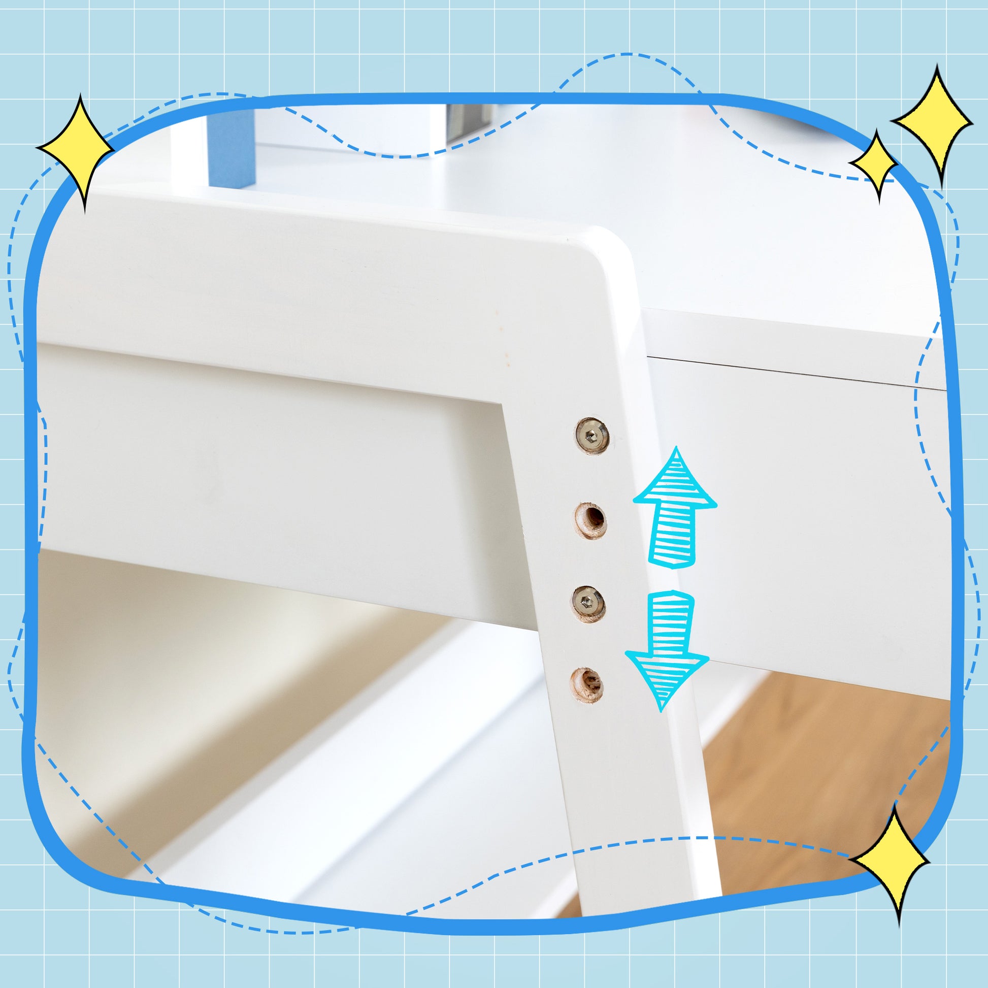 Modern Classic Desk, Children'S Desk, Solid Wood Desk, Bedroom Boy And Girl Family Desk And Chair Set, Compact, Multi Space Available, Multi Color Optional, Multi Storage Space, Color:White White Light Brown Desk And Chair Set Study Classic Pine