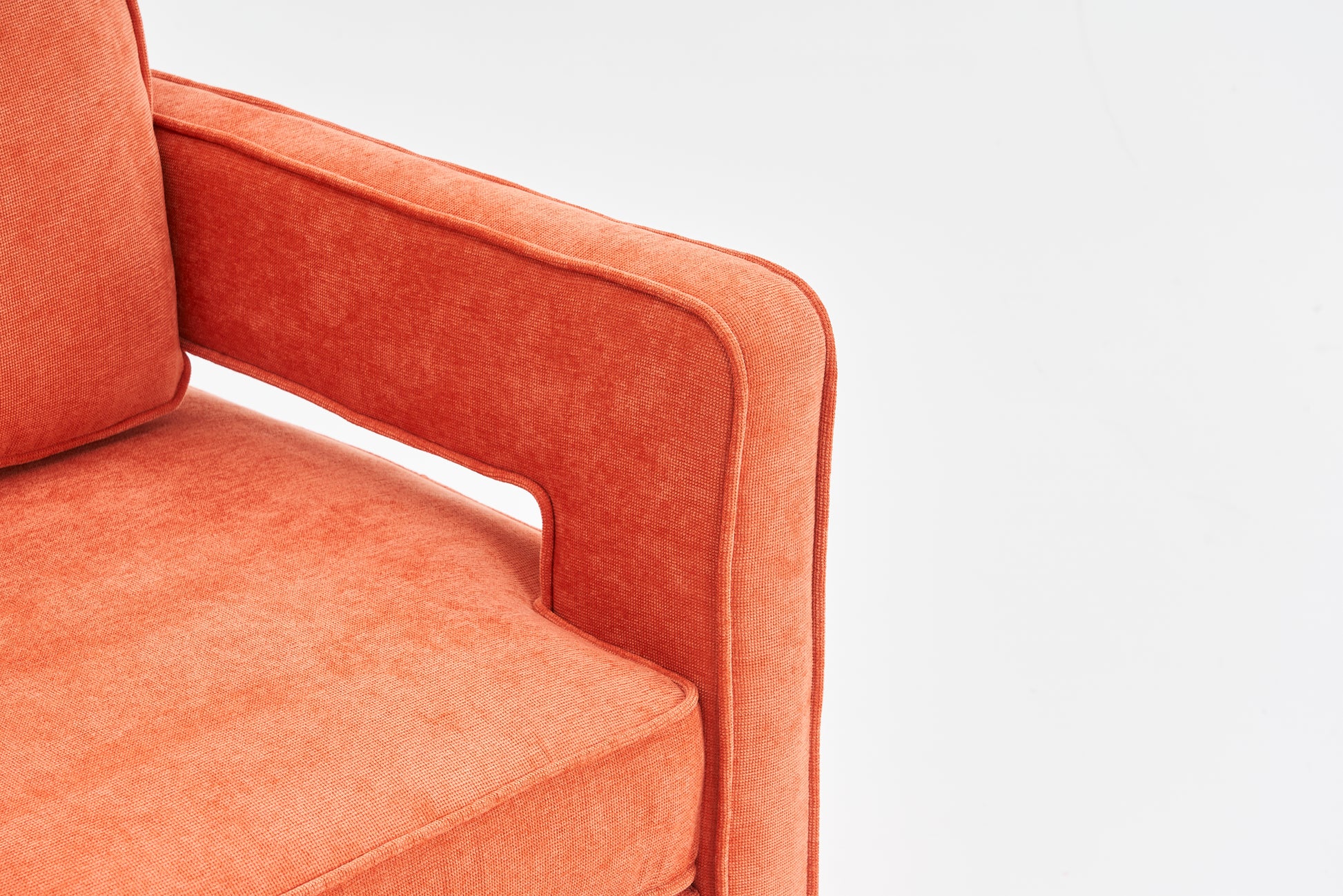 Swivel Barrel Chair For Living Room,360 Degree Swivel Club Modern Accent Single Sofa Chair, Small Leisure Arm Chair For Nursery, Hotel, Bedroom, Office Orange Primary Living Space Modern Linen