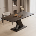 Multifunctional Extendable Console Table Grayish Brown Mdf
