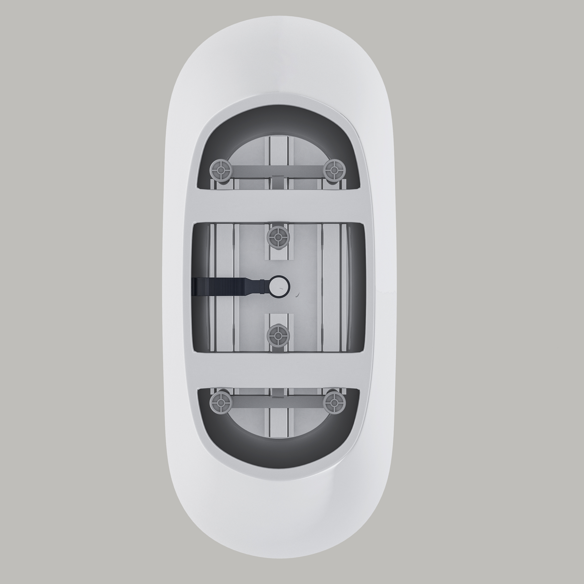 67" Acrylic Freestanding Bathtub Acrylic Soaking Tubs, Oval Shape Freestanding Bathtubs With Chrome Overflow And Pop Up Drain, Double Slipper Tub Gloss White Oval Bathroom Freestanding Tubs Polished 61 69 In Contemporary Soaking Center Acrylic Acrylic