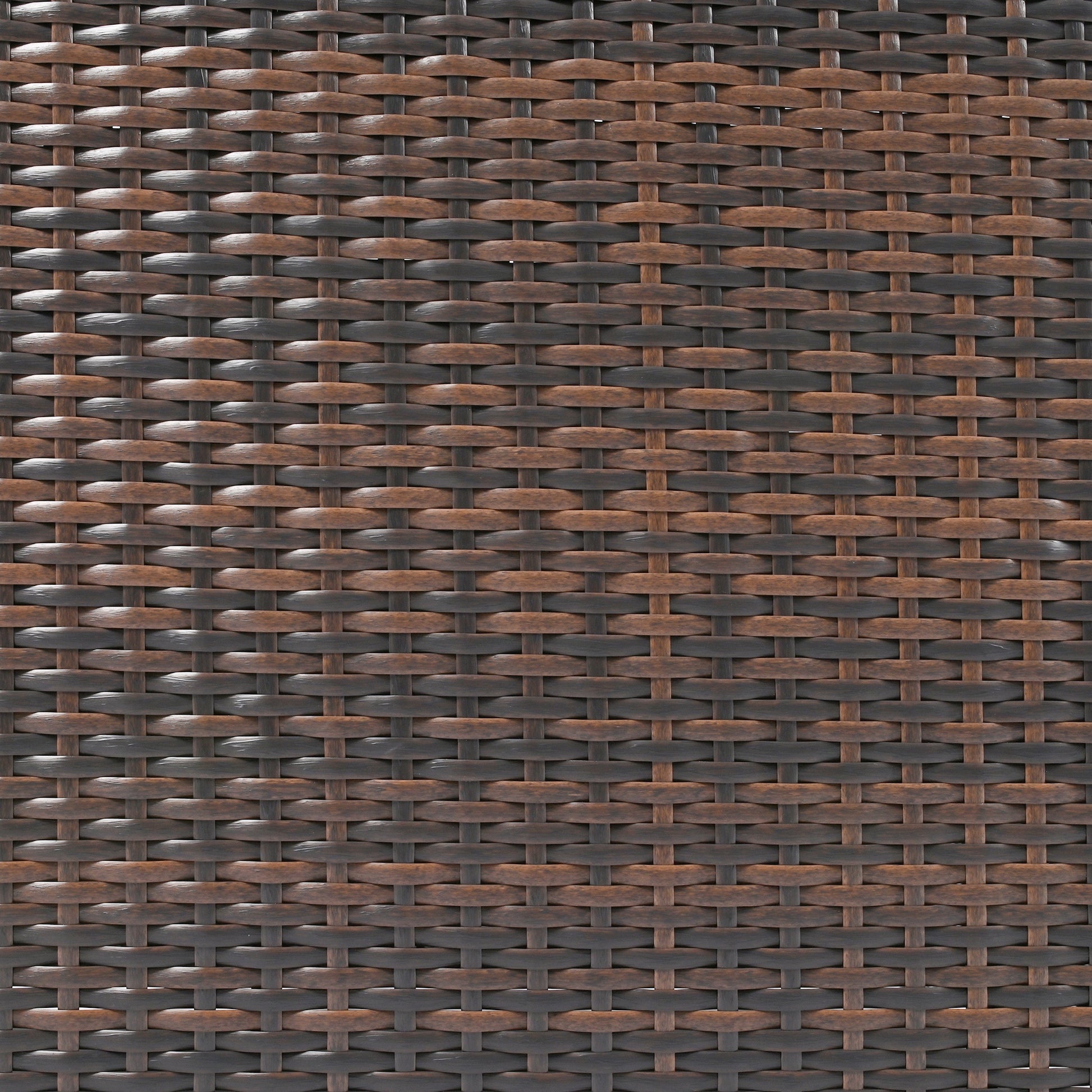 6 Piece Patio Outdoor Conversation Round Sofa Set, Pe Wicker Rattan Separate Seating Group With Coffee Table, Brown Yes Deep Seating Brown Weather Resistant Frame Water Resistant Cushion Garden & Outdoor Sofa Seating Groups Foam Rattan