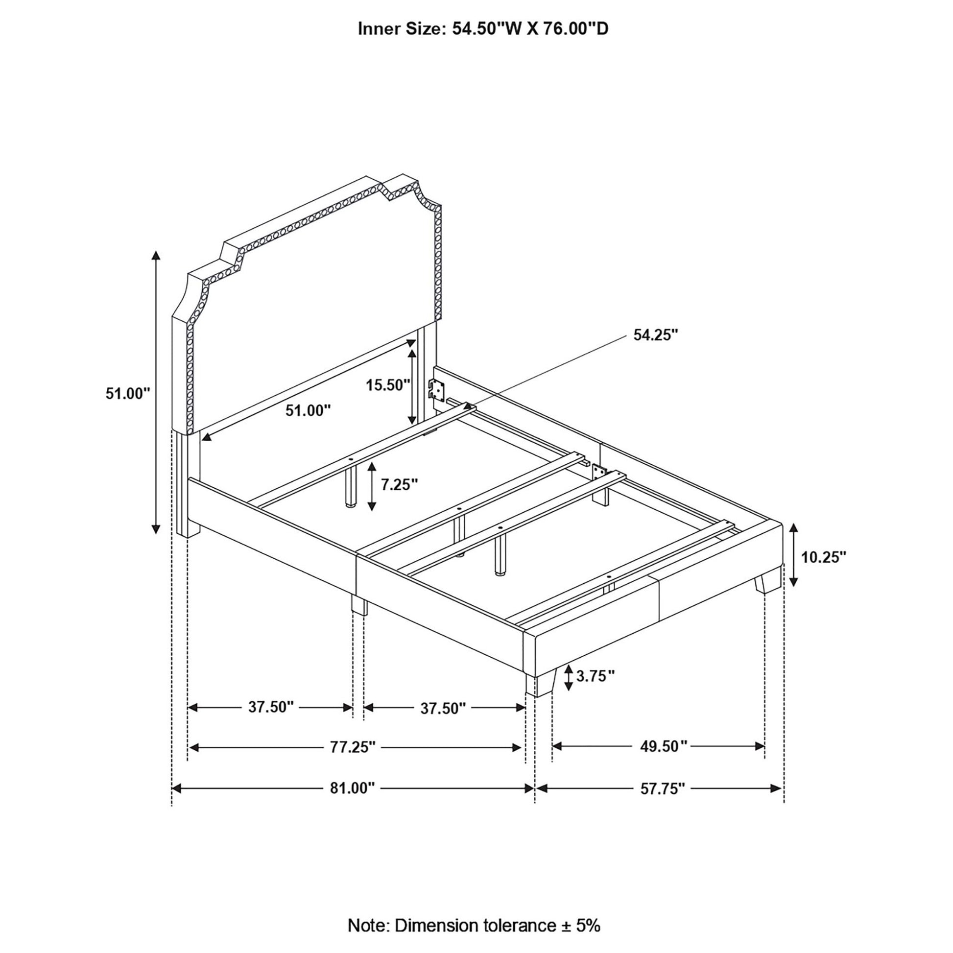 Grey Full Panel Bed With Trim Box Spring Required Full Grey Wood Bedroom Transitional Panel Foam Upholstered