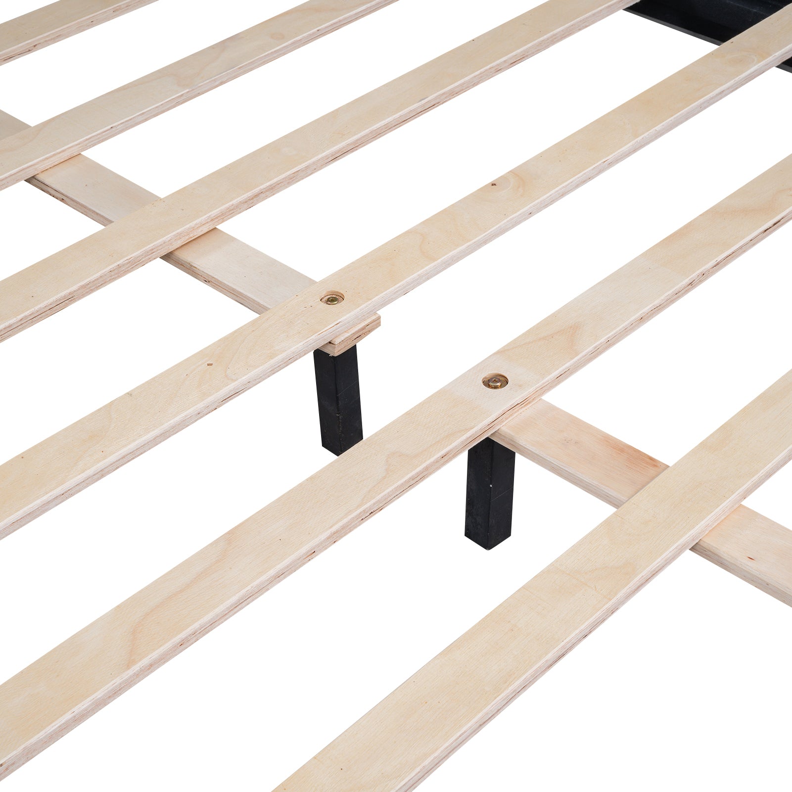 Queen Size Upholstered Platform Bed With Soft Headboard,Gray Gray Upholstered