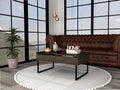 Manila Lift Top Coffee Table, One Drawer, Dark Walnut Brown Particle Board Particle Board
