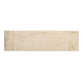Unique Retro Console Table With Open Style, Two Top Drawers For Entrance, Dinning Room, Living Room Natural Wood Wash Natural Wood Wash Mdf