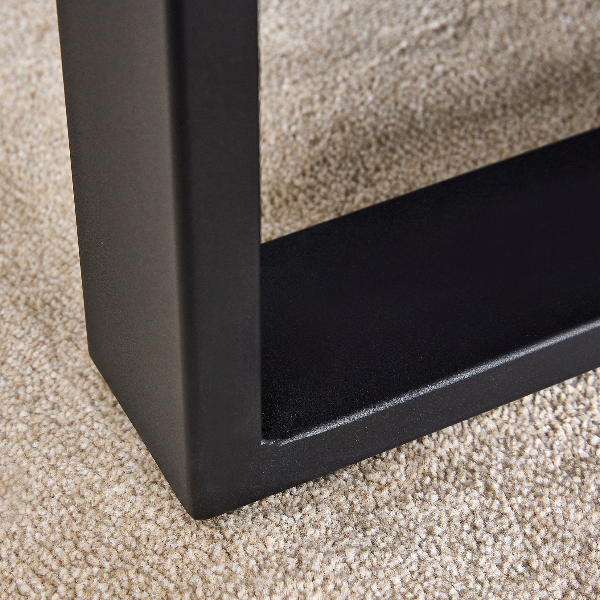 A Rustic Gray Wood Grain Mdf Coffee Table With Black Metal Legs An Elegant Space In Natural Wood Tones Grey Mdf