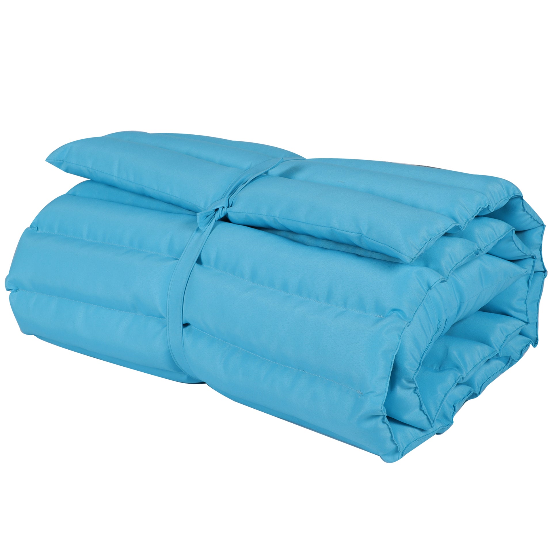 2Pcs Set Outdoor Lounge Chair Cushion Replacement Patio Funiture Seat Cushion Chaise Lounge Cushion Sky Blue No Lounge Blue Solid 2 Person Seating Group Polyester