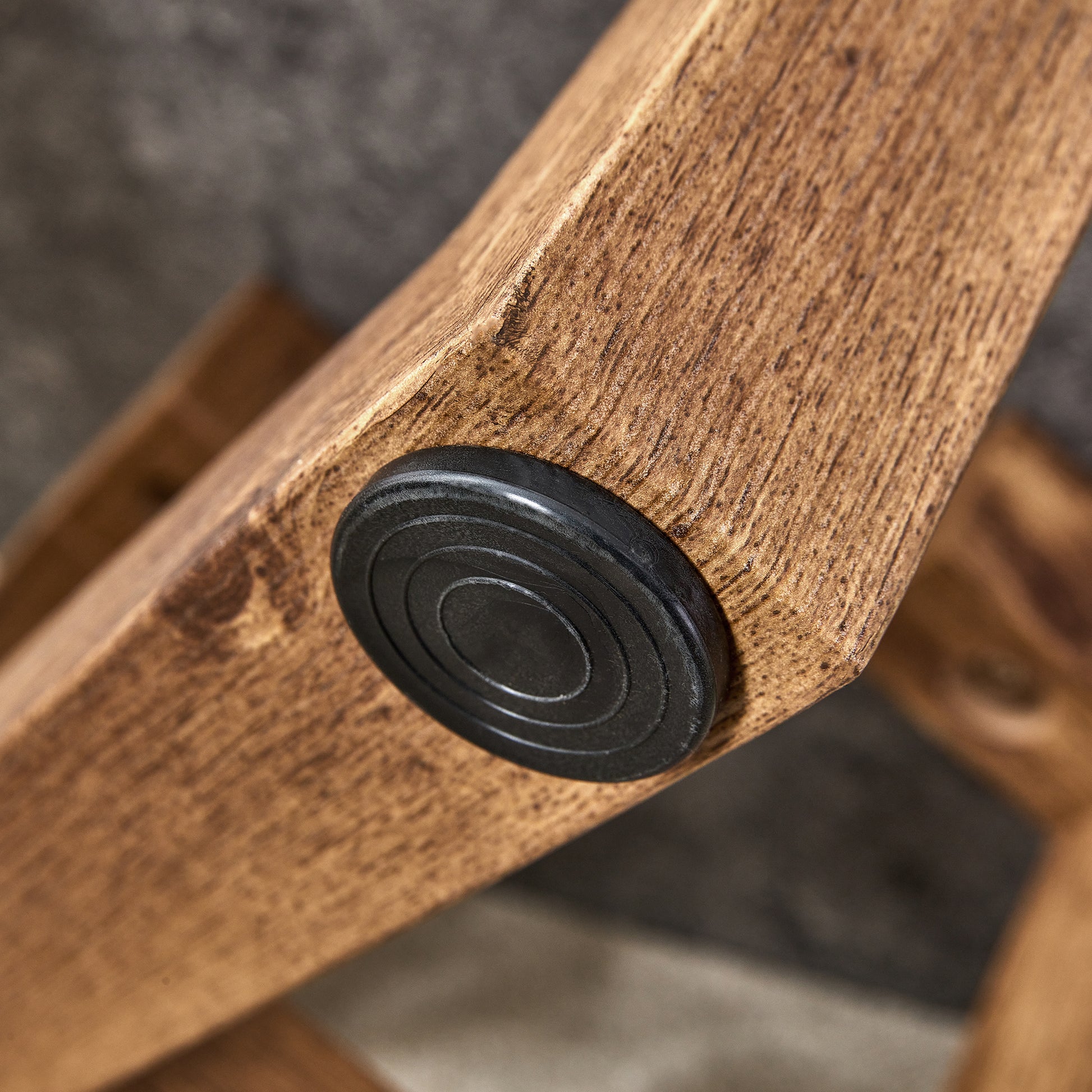 A Modern Retro Circular Coffee Table With A Diameter Of 31.4 Inches, Made Of Mdf Material, Suitable For Living Rooms Grey Mdf