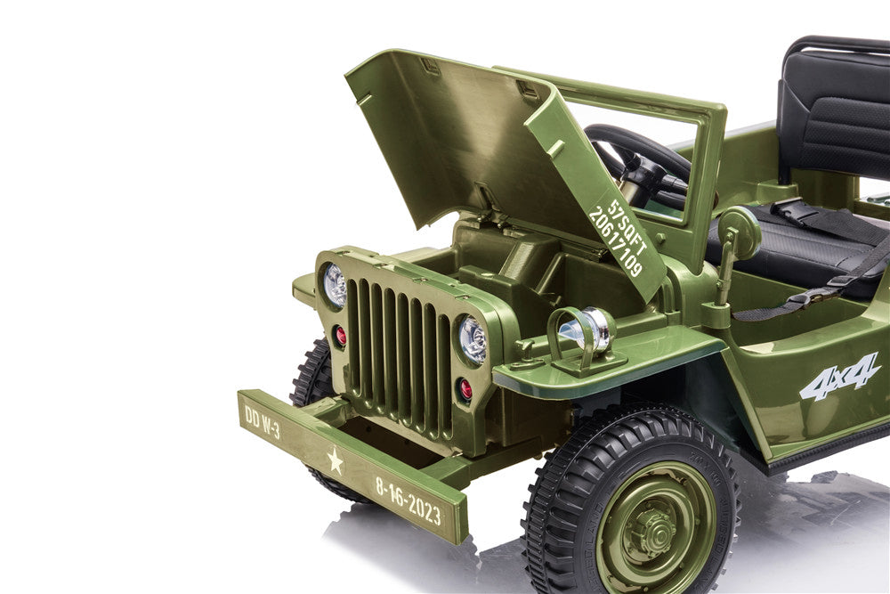 Ride On Car, Kids Electric Car, Tamco Riding Toys For Kids With Remote Control Amazing Gift For 3 6 Years Boys Grils Olive Green 50 99 Lbs 3 To 4 Years Plastic Indoor & Outdoor Use