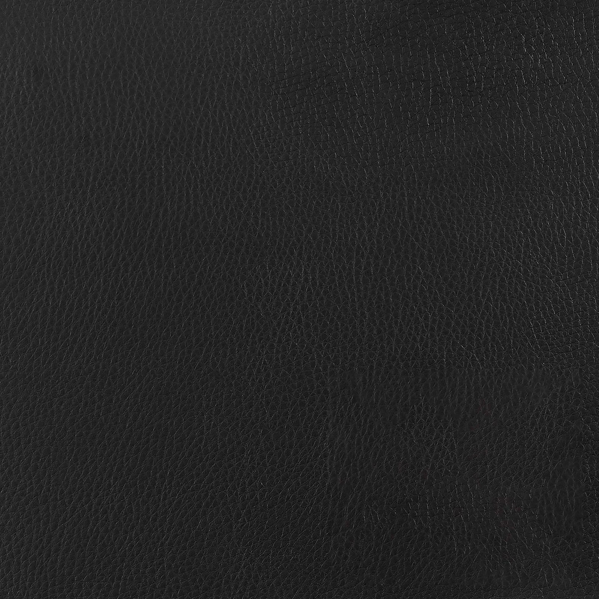 Black And Chrome Padded Dining Chair Set Of 2 Solid Black Dining Room Spot Clean Contemporary,Modern Side Chair Solid Back Metal