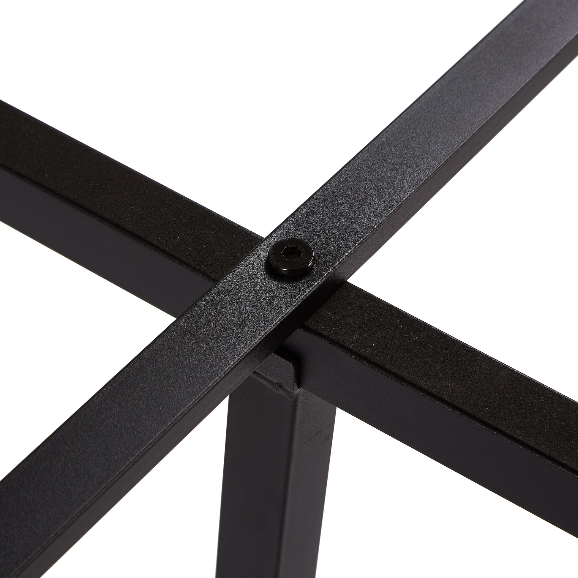 King Size Metal Platform Bed Frame With Wooden Headboard And Footboard With Usb Liner, Led Lights ,No Box Spring Needed, Large Under Bed Storage, Easy Assemble Black Brown Metal