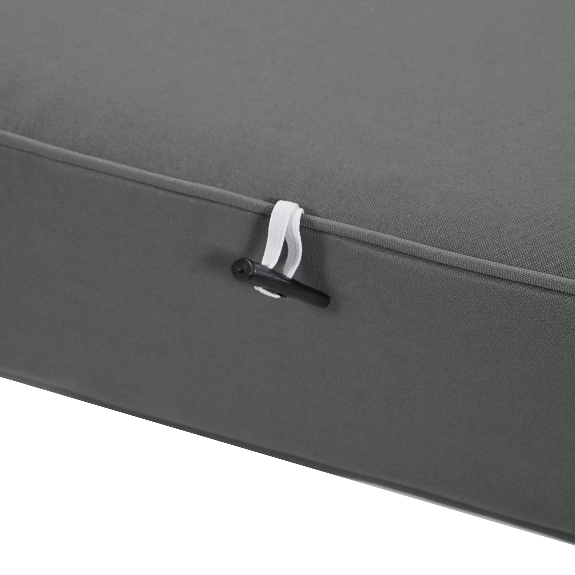 2 Seater Outdoor Patio Daybed Outdoor Double Daybed Outdoor Loveseat Sofa Set With Foldable Awning And Cushions For Garden, Balcony, Poolside, Grey Yes Grey Water Resistant Frame Water Resistant Cushion Garden & Outdoor Sectional Seating Groups Foam