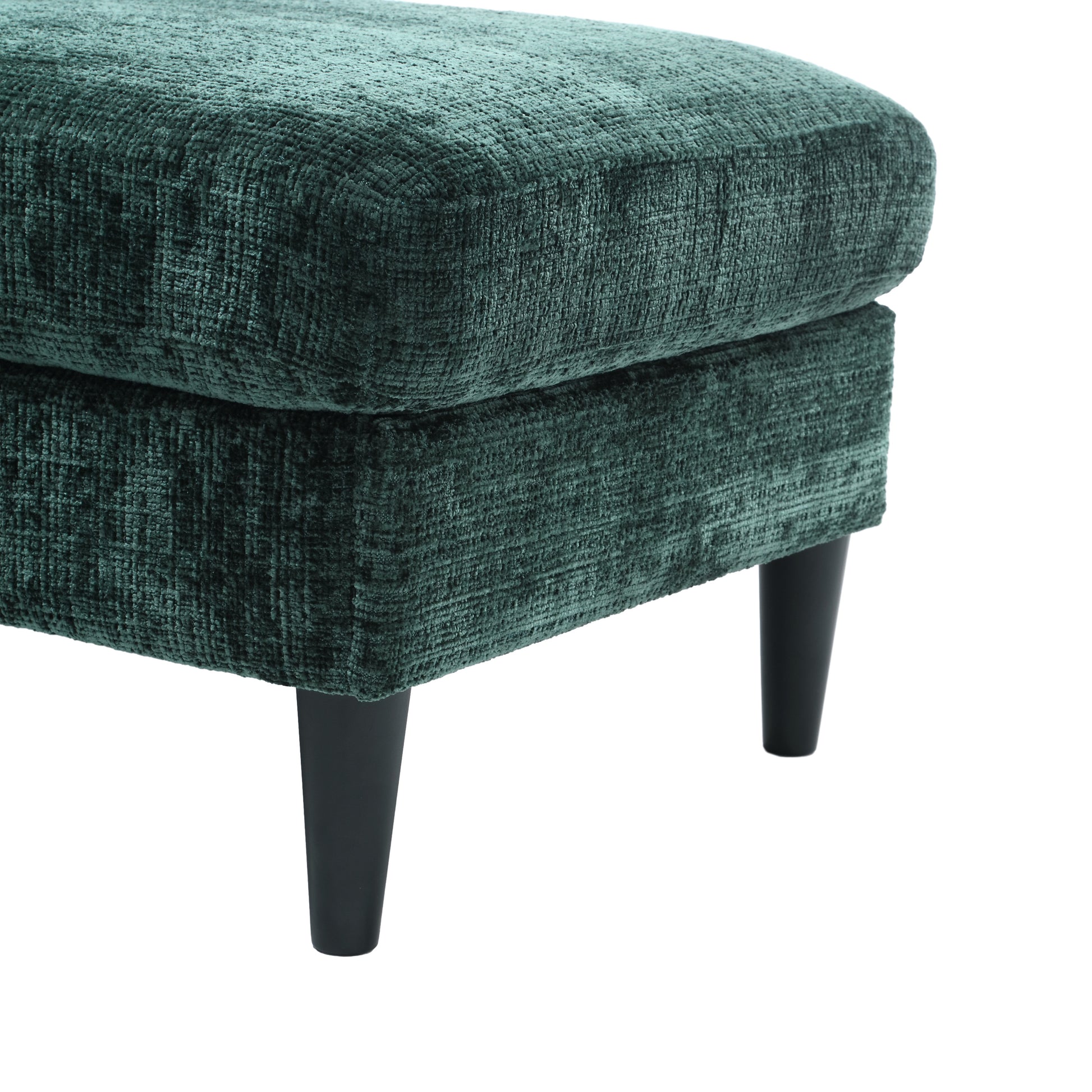 United Storage Sofa Living Room Sofa Cozy Sectional Sofa Emerald Polyester 3 Seat